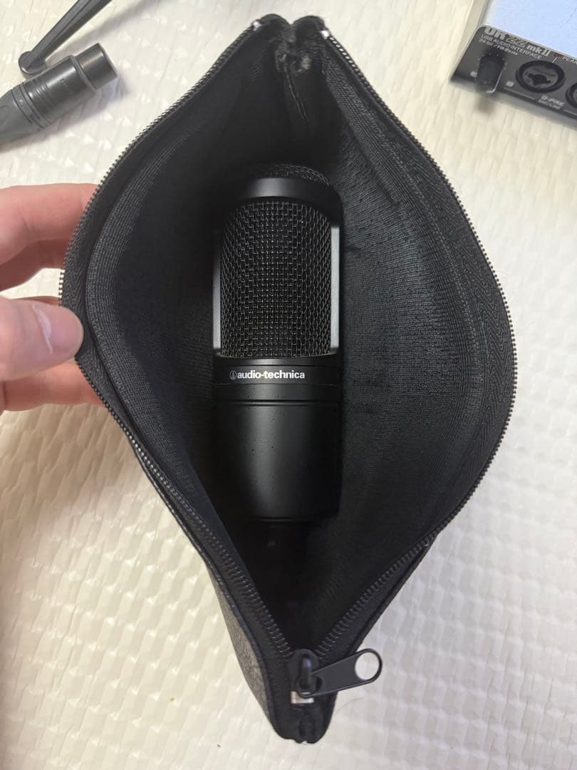 DTM・DAW UR22 mk II & audio-technica AT2020