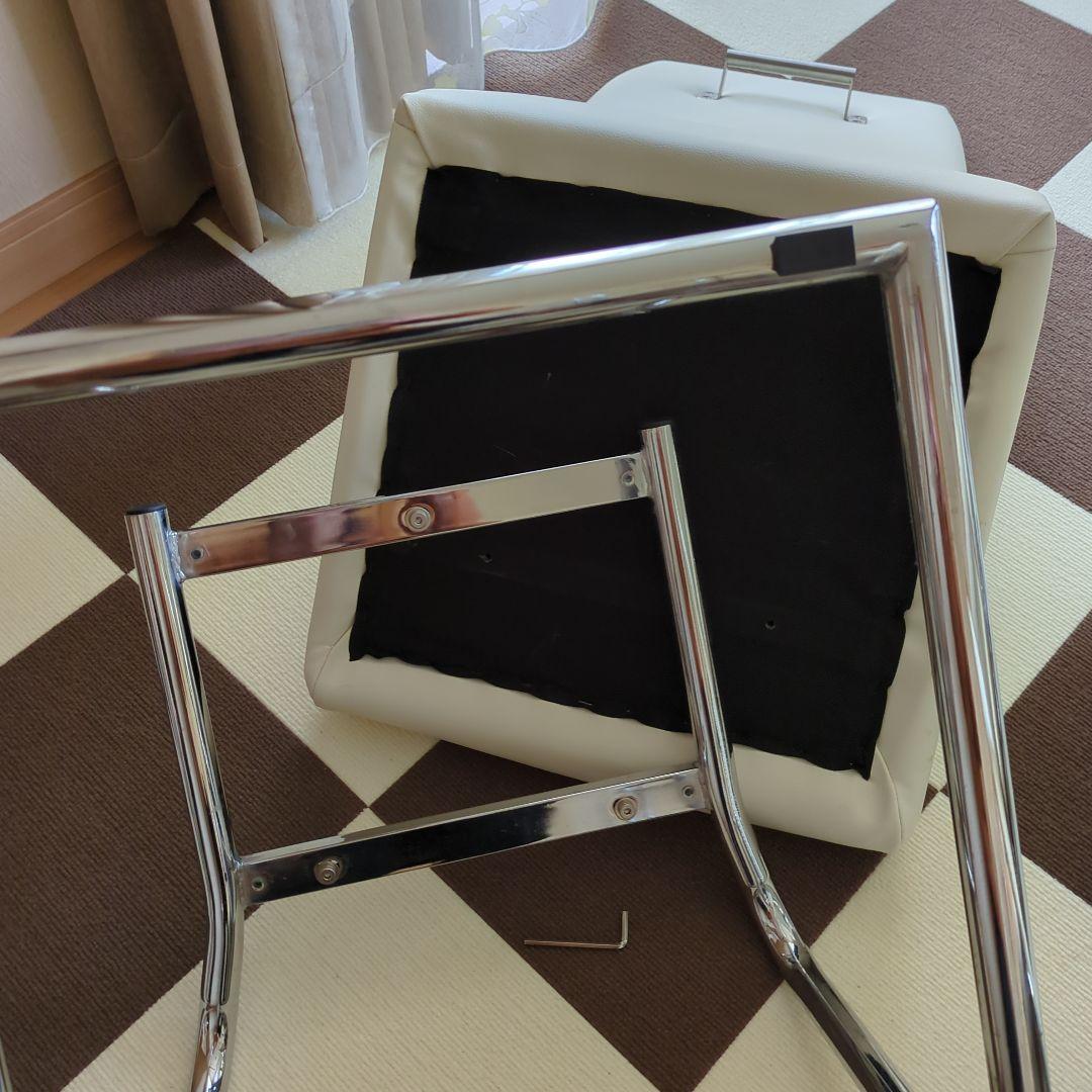 ニトリ ダイニングチェア (Nシールド) 2H IV：4脚【引き渡しのみ：横浜