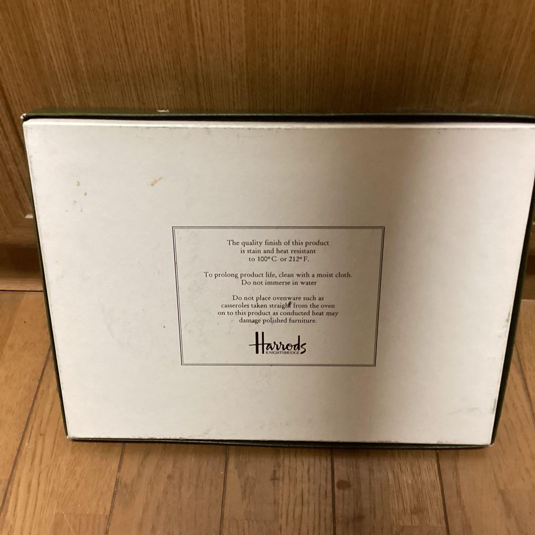 ハロッズナイトブリッジ　《テーブルマット４枚　コースター４枚》ハロッズより直輸入