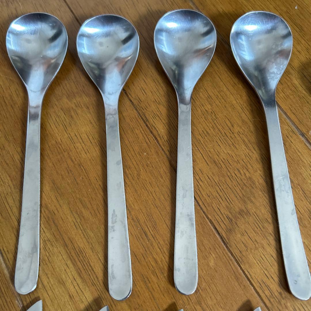 柳宗理　ステンレスカトラリーセット　18本