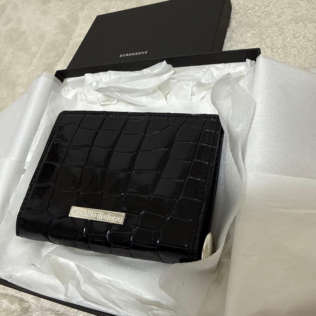 EUROKENVY ミニ財布 ユーロケンビー ポロサス クロコダイル