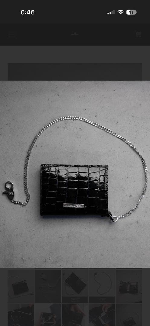 EUROKENVY ミニ財布 ユーロケンビー ポロサス クロコダイル