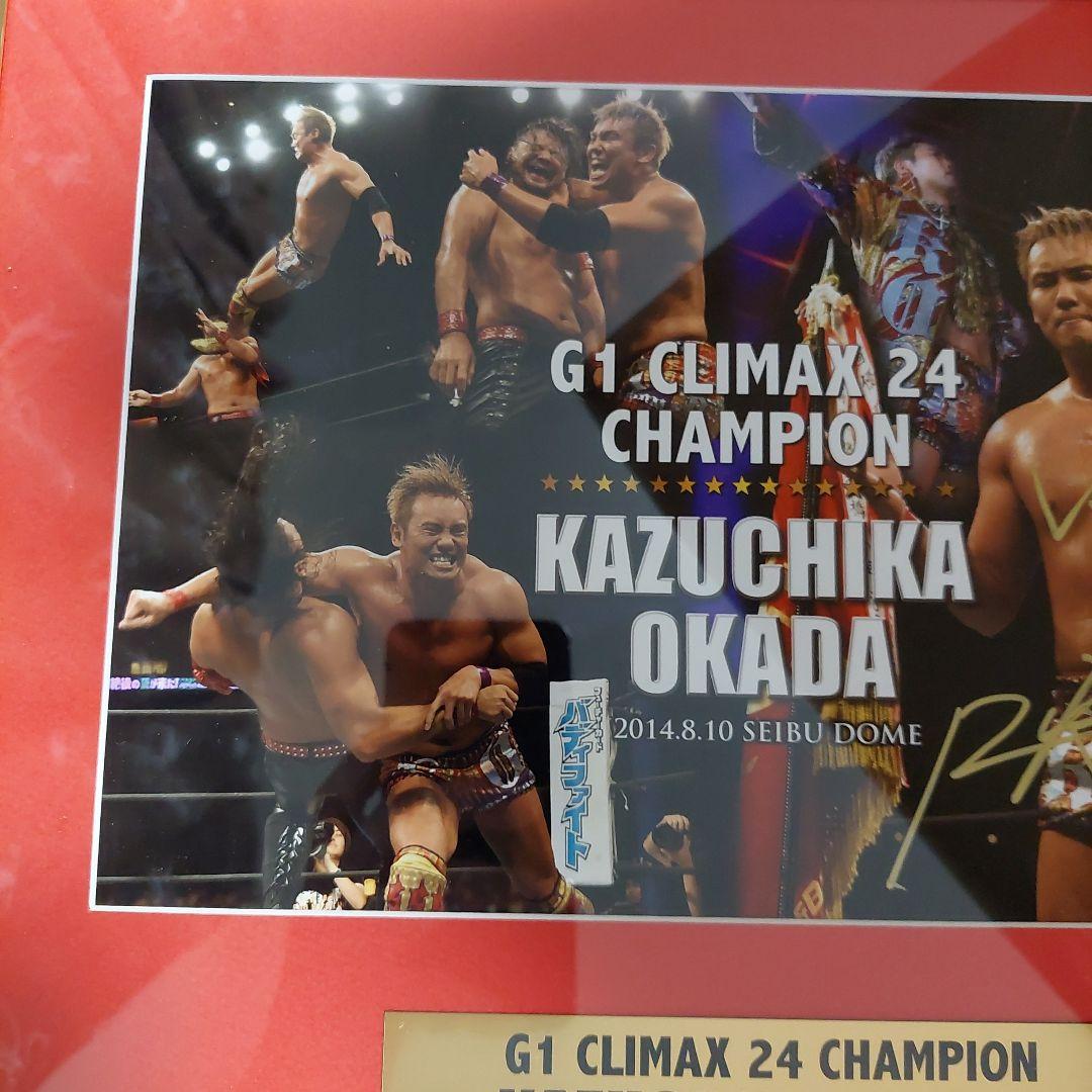 AEW (元新日本プロレス) オカダ・カズチカ 直筆サイン入りフォト