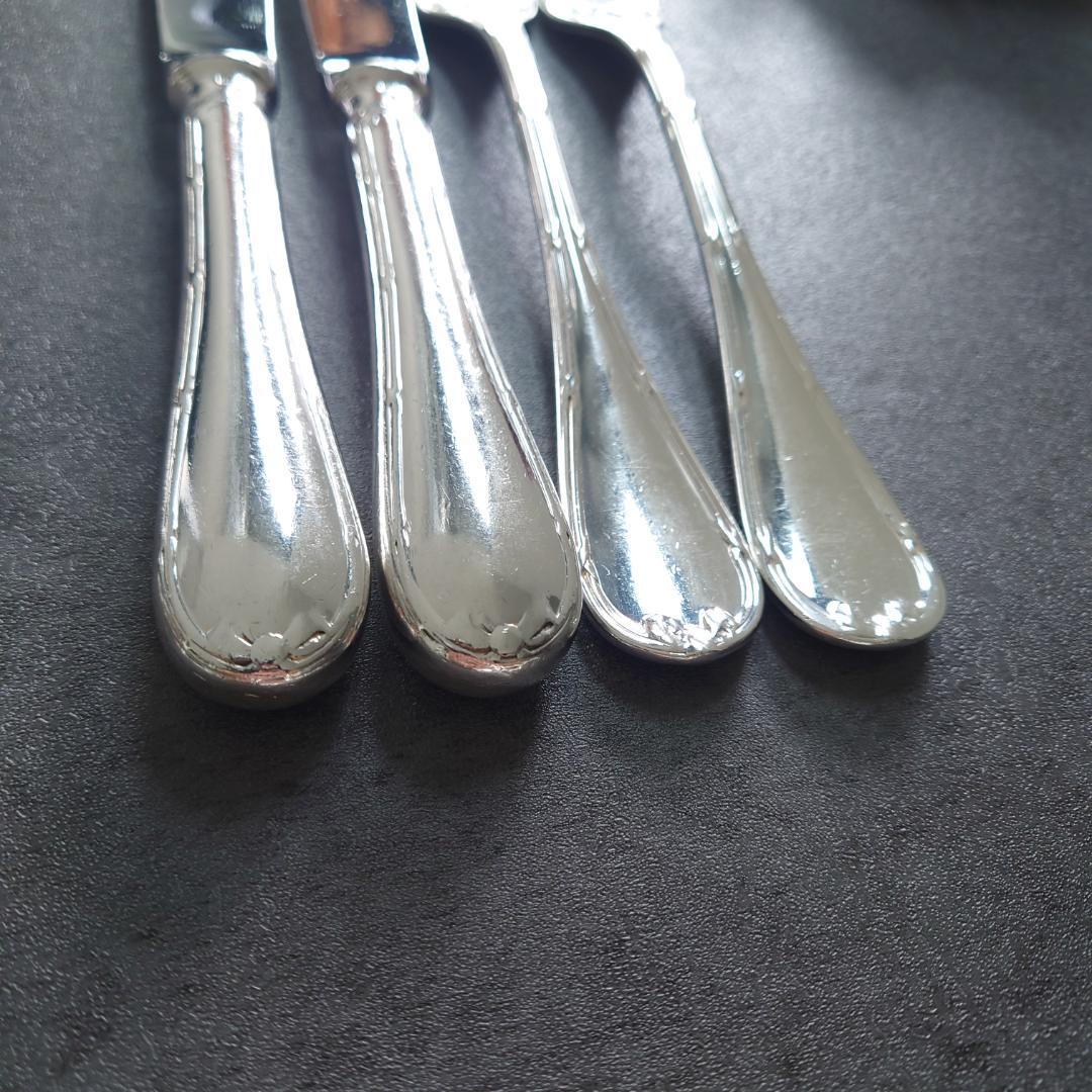 希少 クリストフル リュバン テーブルサイズ 4点