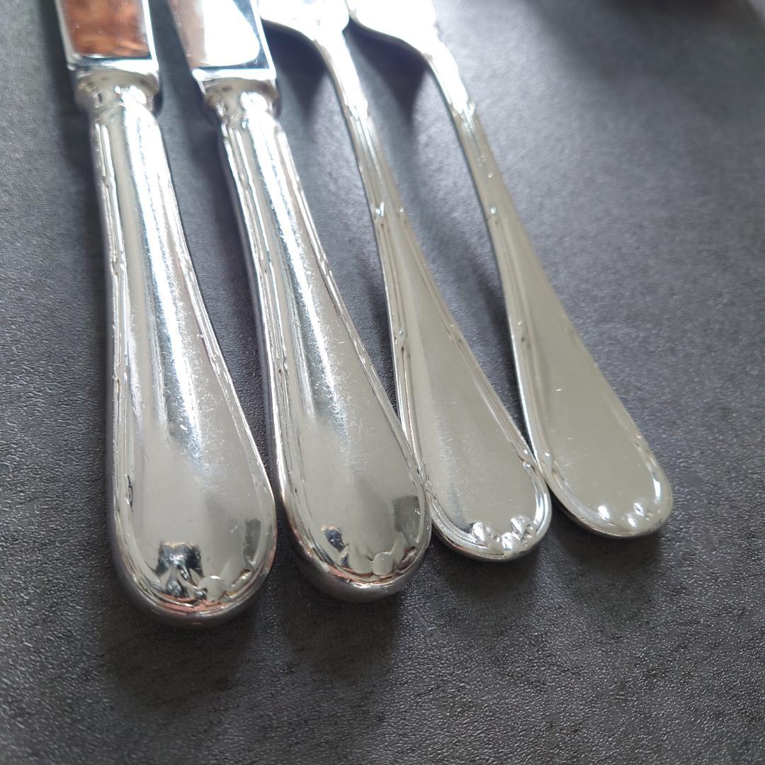 希少 クリストフル リュバン テーブルサイズ 4点