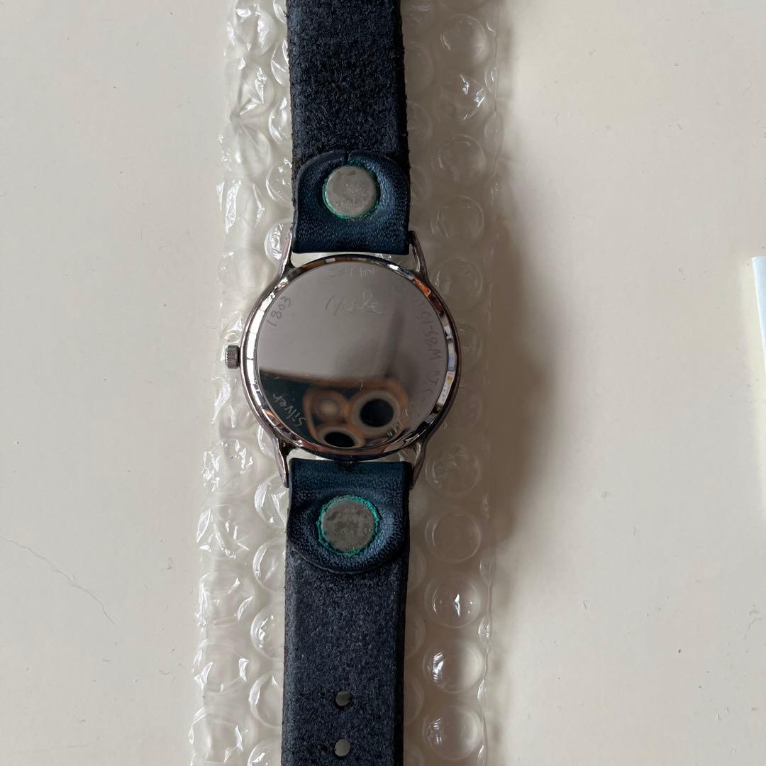 JUM315SV-SM ネイビー腕時計