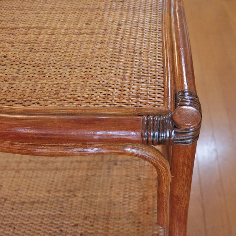 コーナーラック ラタン 籐家具 ナチュラルスタイル 棚 お洒落 214-1345