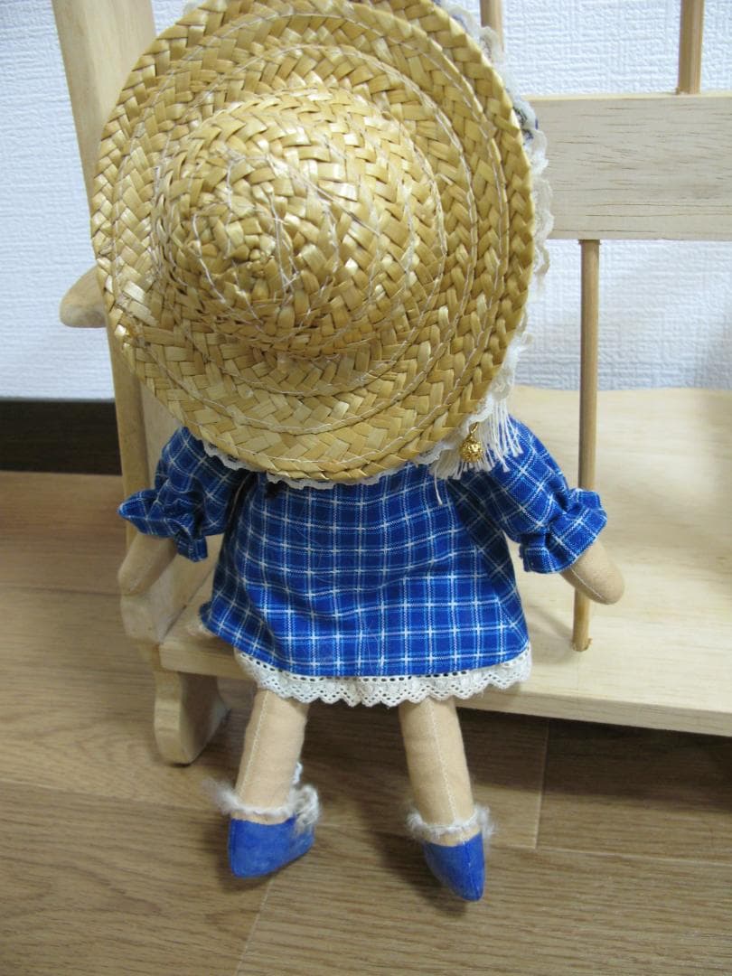 2体セット■カントリードール 人形 ラグドール ハンドメイド ビンテージ レトロ