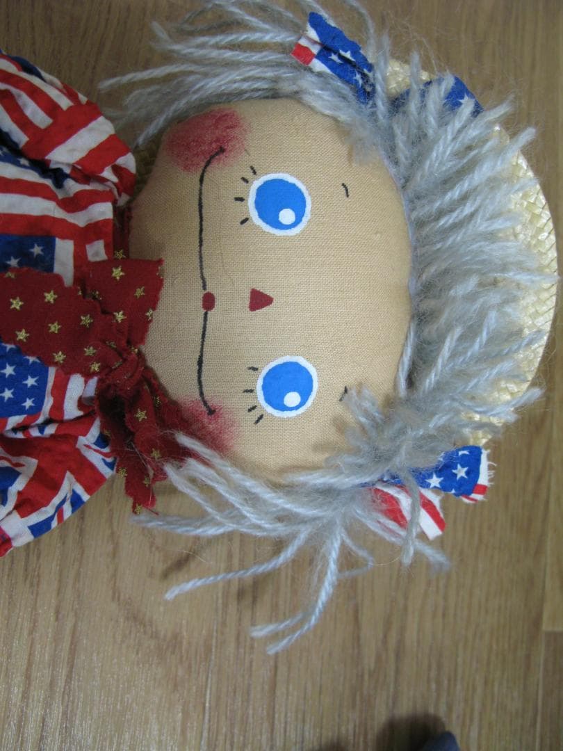 2体セット■カントリードール 人形 ラグドール ハンドメイド ビンテージ レトロ