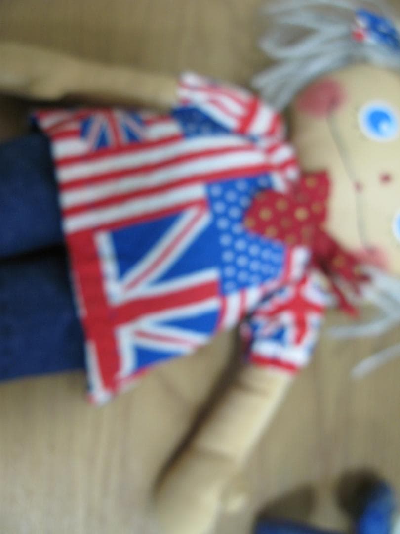 2体セット■カントリードール 人形 ラグドール ハンドメイド ビンテージ レトロ