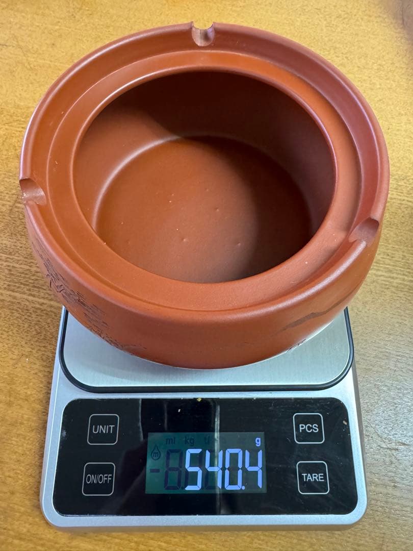 【希少/新品】佐渡 無名異焼 灰皿 1点もの