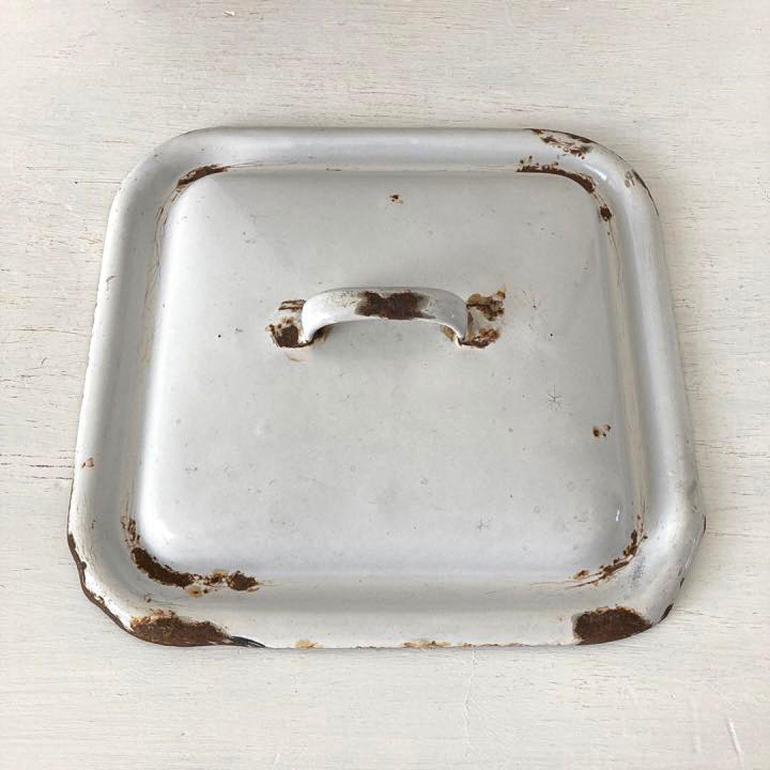 イギリスアンティーク☘️一斤用スモール ホーローBREAD ブレッド缶