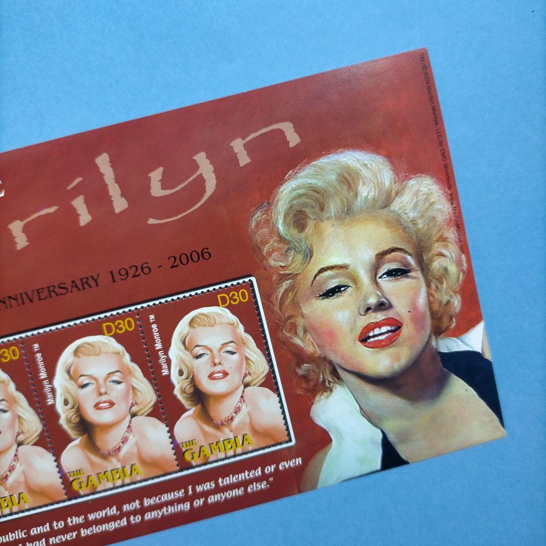 3090外国切手 海外国々 2006年 マリリンモンロー生誕80周年記念 - メルカリ