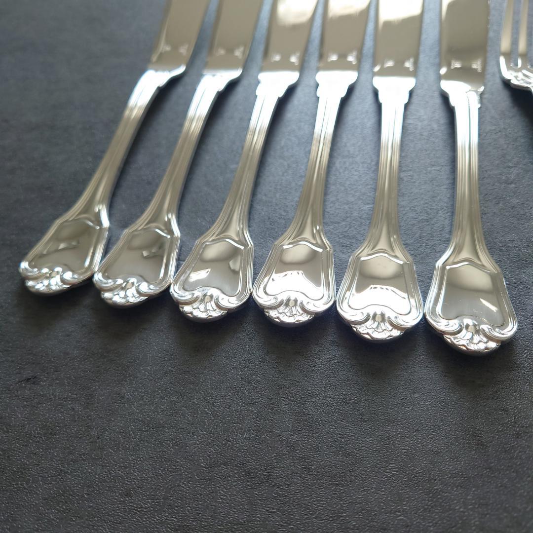 希少 極美品 クリストフル ポートロイヤル フィッシュ ナイフ フォーク 12点