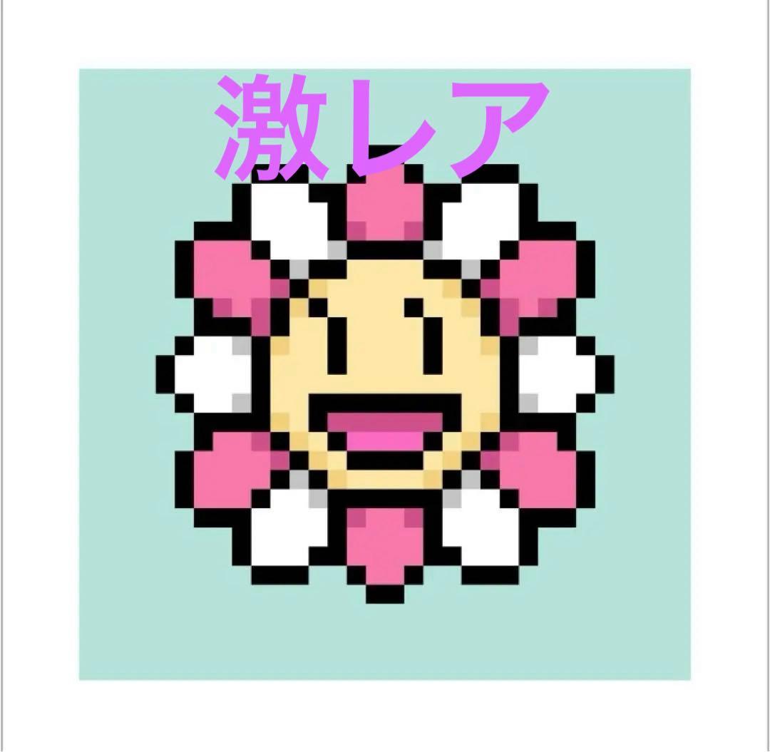 村上隆 初期murakami Flowers 笑顔の女の子 額縁シルクスクリーン