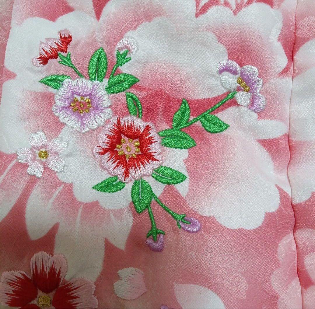 七五三　3歳　着物　女の子　マユミハセガワ　セット　着物　美品　草履（新品）