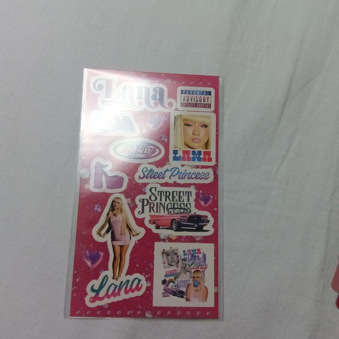 LANA 武道館 FC会員限定 フライヤートレカ4枚新品未使用＋ステッカー