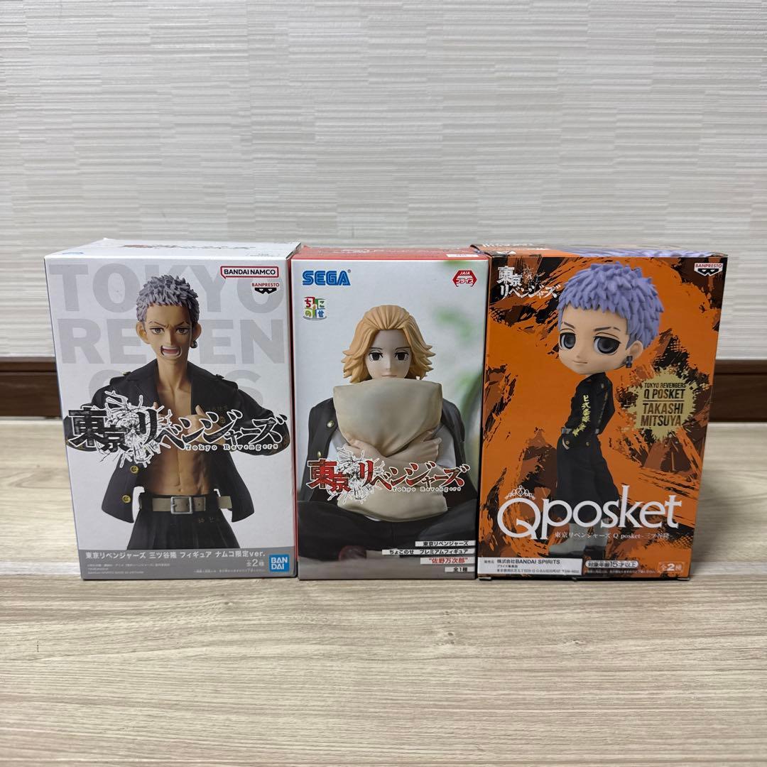 新品・未開封】東京リベンジャーズ フィギュア 3点セット - メルカリ