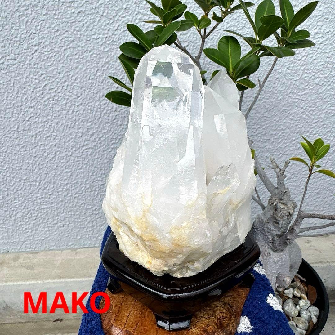 M1798☆水晶クラスター3.2Kg☆天然石　原石☆N50804-A