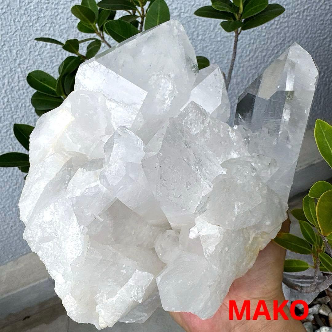 M1798☆水晶クラスター3.2Kg☆天然石　原石☆N50804-A