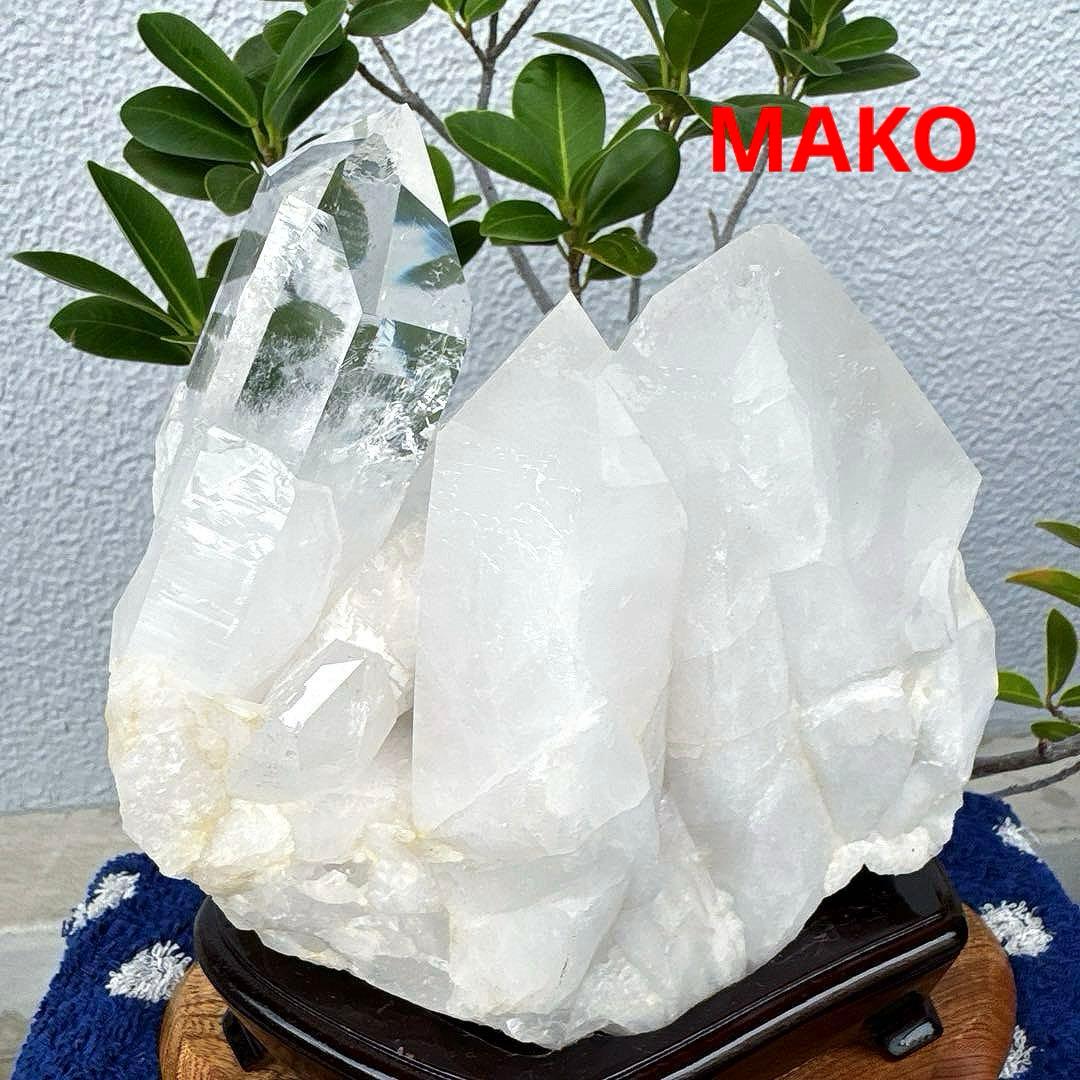 M1798☆水晶クラスター3.2Kg☆天然石　原石☆N50804-A