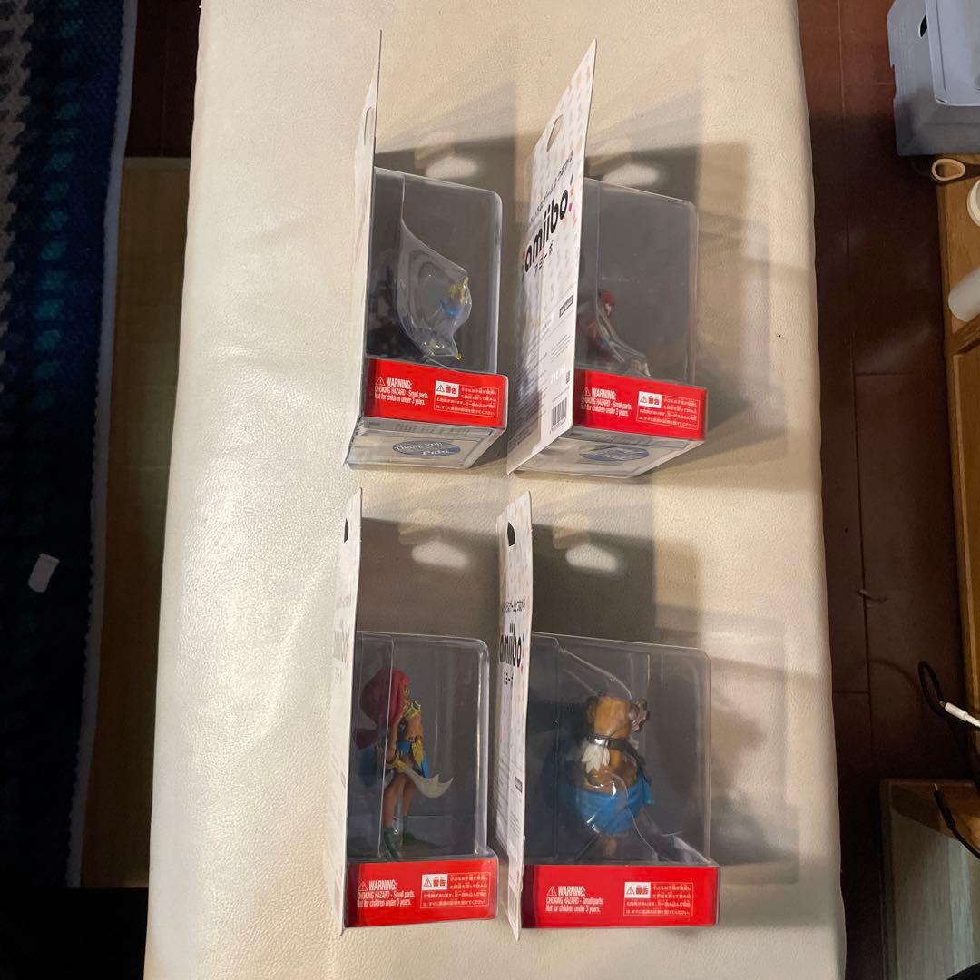 amiibo ゼルダの伝説 ブレスオブザワイルド 4人の英傑セット アミーボ