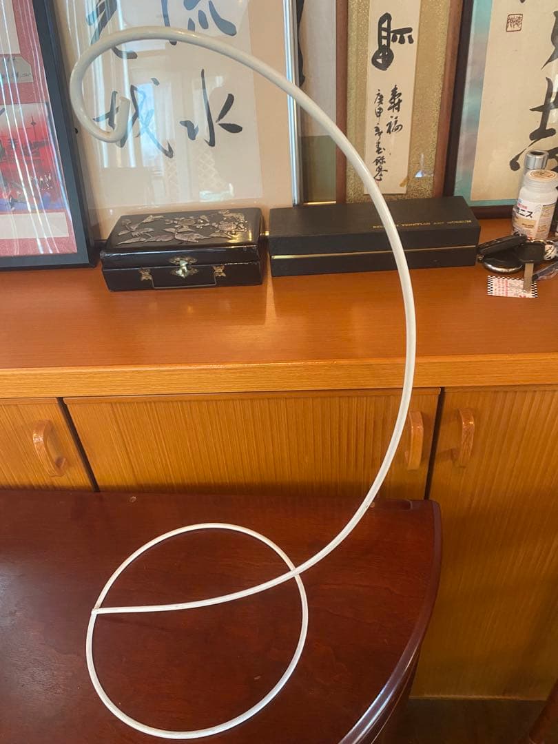 希少ホワイトシャビー♦️ヴィンテージ バンキング♦️幸せを取り込む鳥籠型♦️送料込