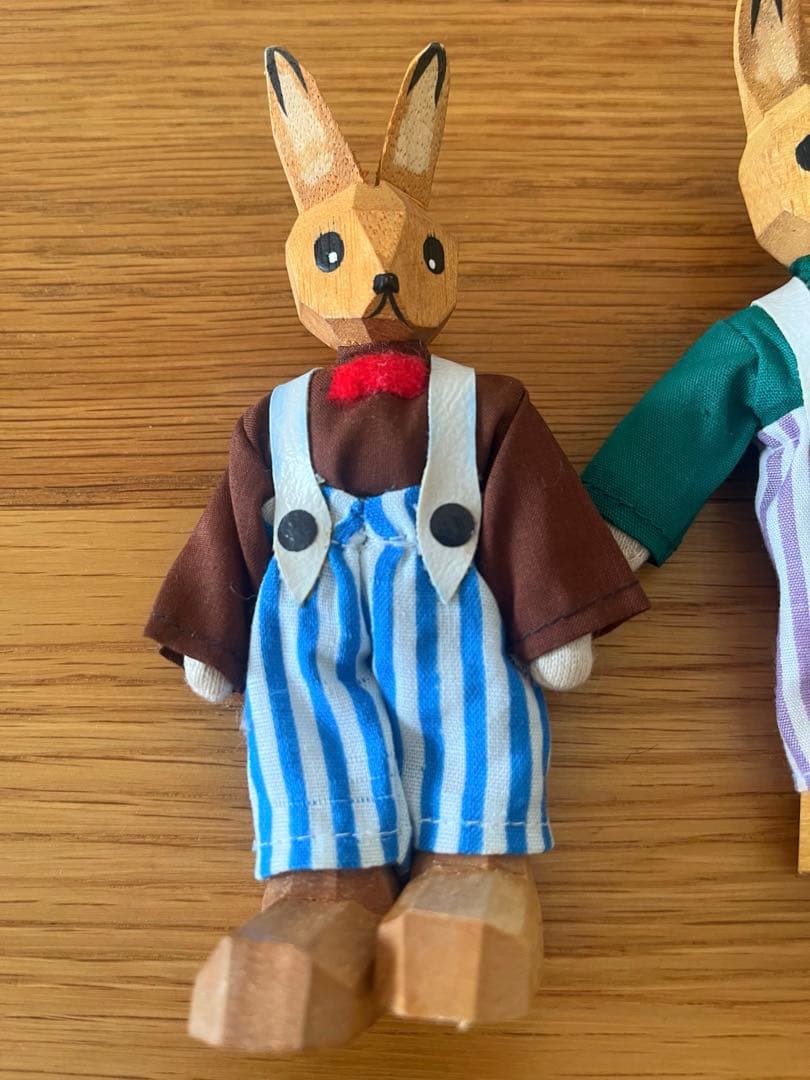 ハーン社 イースターバニー ドイツ 木工品 復活祭 ザイフェン