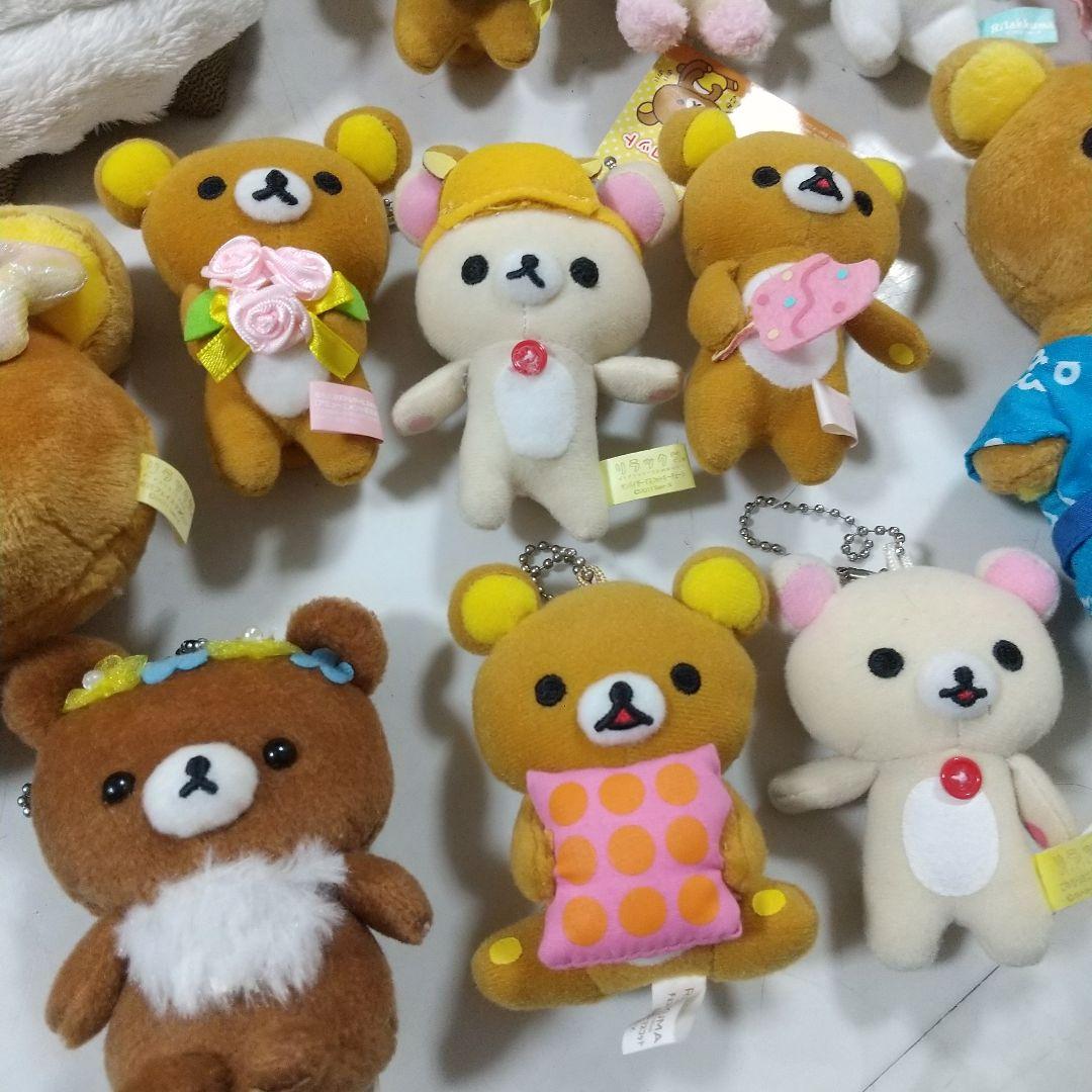 新品　多数　リラックマ　コリラックマ　マスコット　キーホルダー　ぬいぐるみ