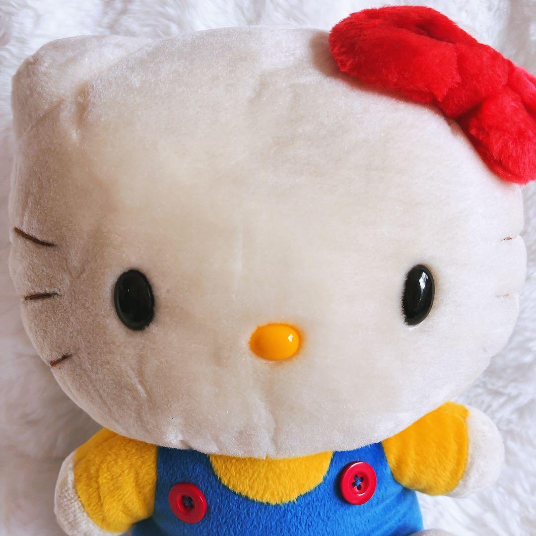 希少レア　ハローキティ　レトロぬいぐるみ　BIGぬいぐるみ 平成レトロ　サンリオ