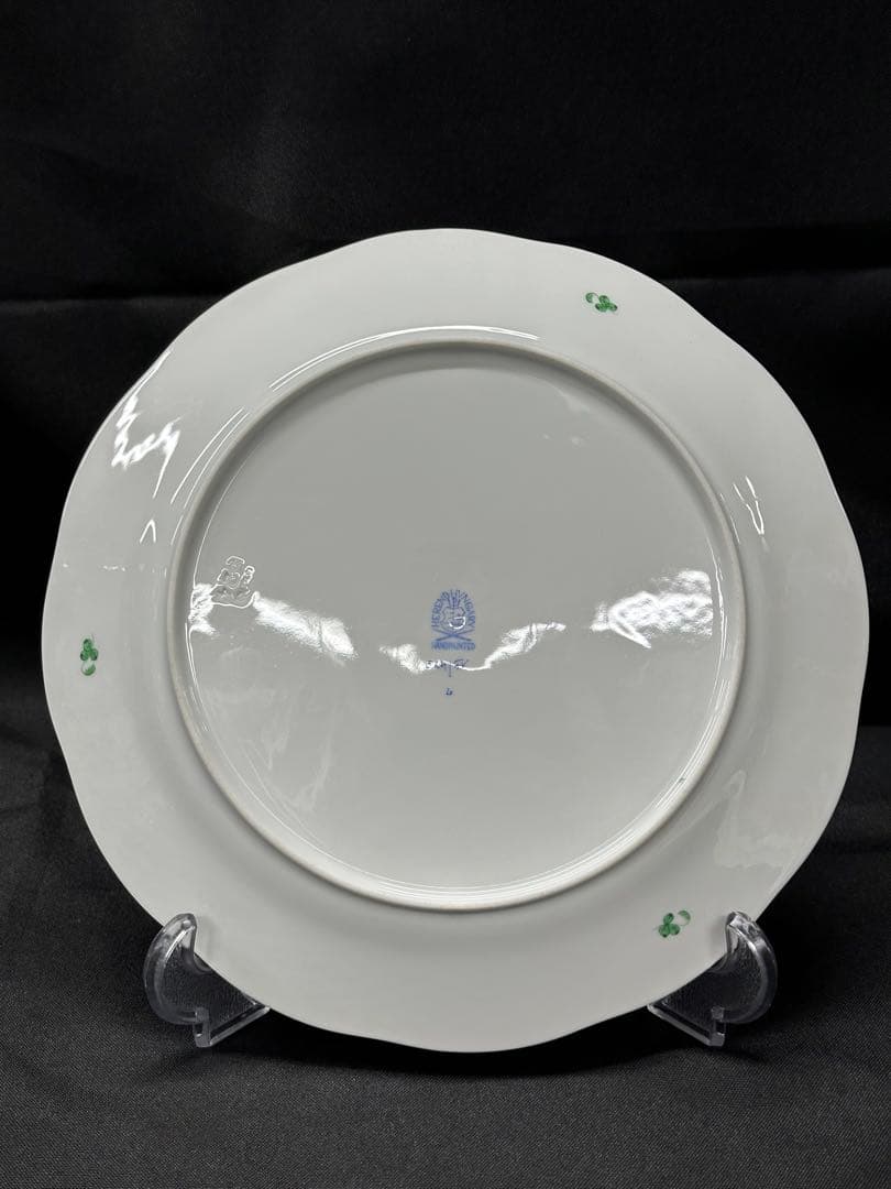 ② 【美品】HEREND ヘレンド　インドの華　プレート　25.5cm