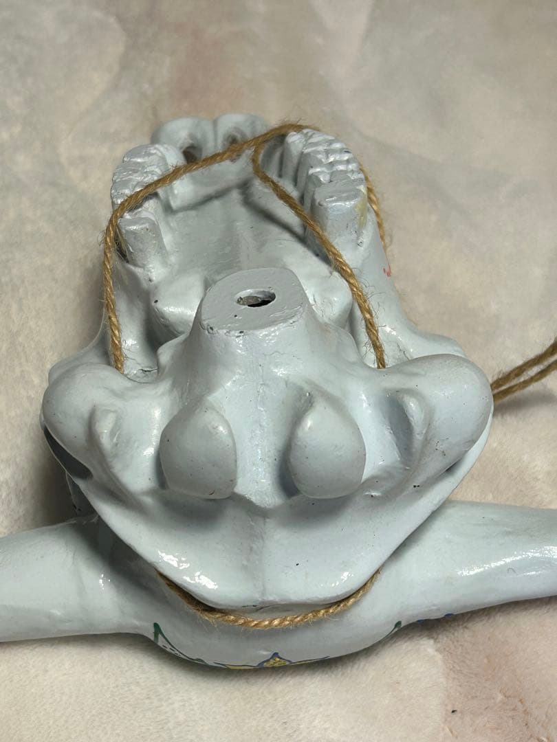 バッファロースカル オブジェ 壁掛け メキシカン カラフル