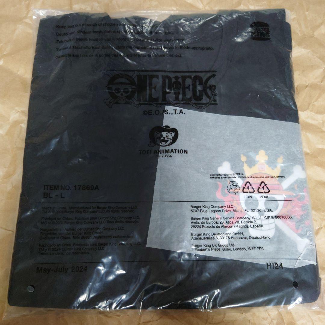 ワンピース バーガーキング コラボTシャツ Lサイズ サンジ - メルカリ