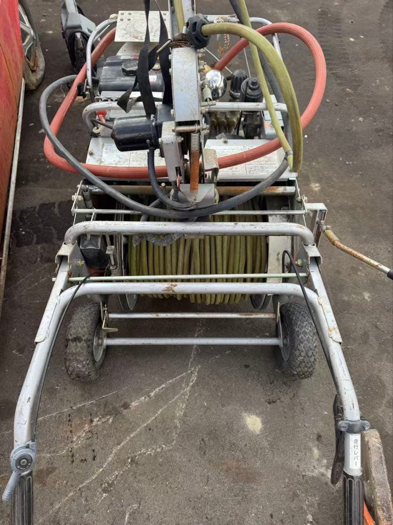 徳島引取限定　有光工業 自走式キャリー動噴ATC-641MPR動力噴霧機現状販売