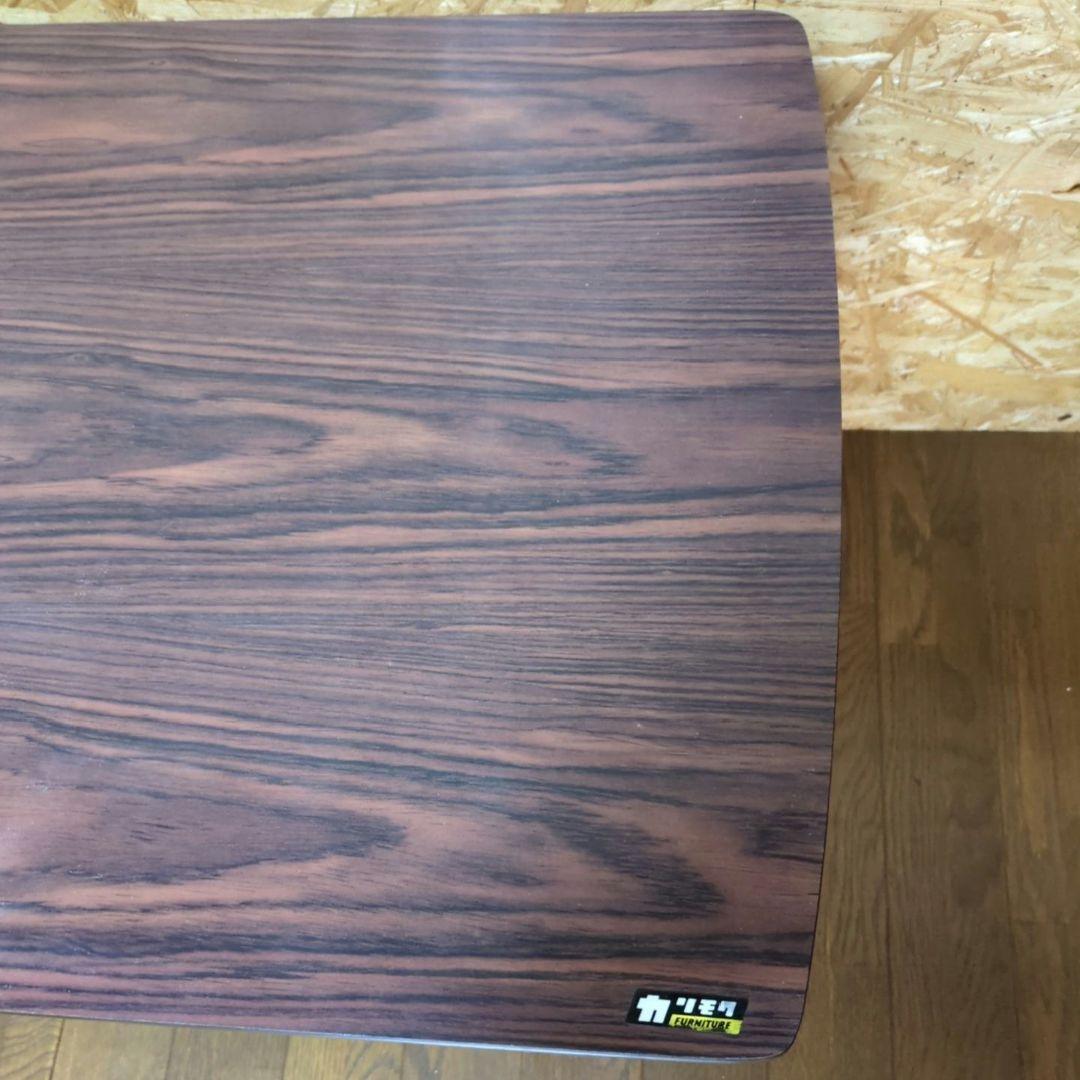 カリモク karimoku カフェ　テーブル 棚付き センター　テーブル