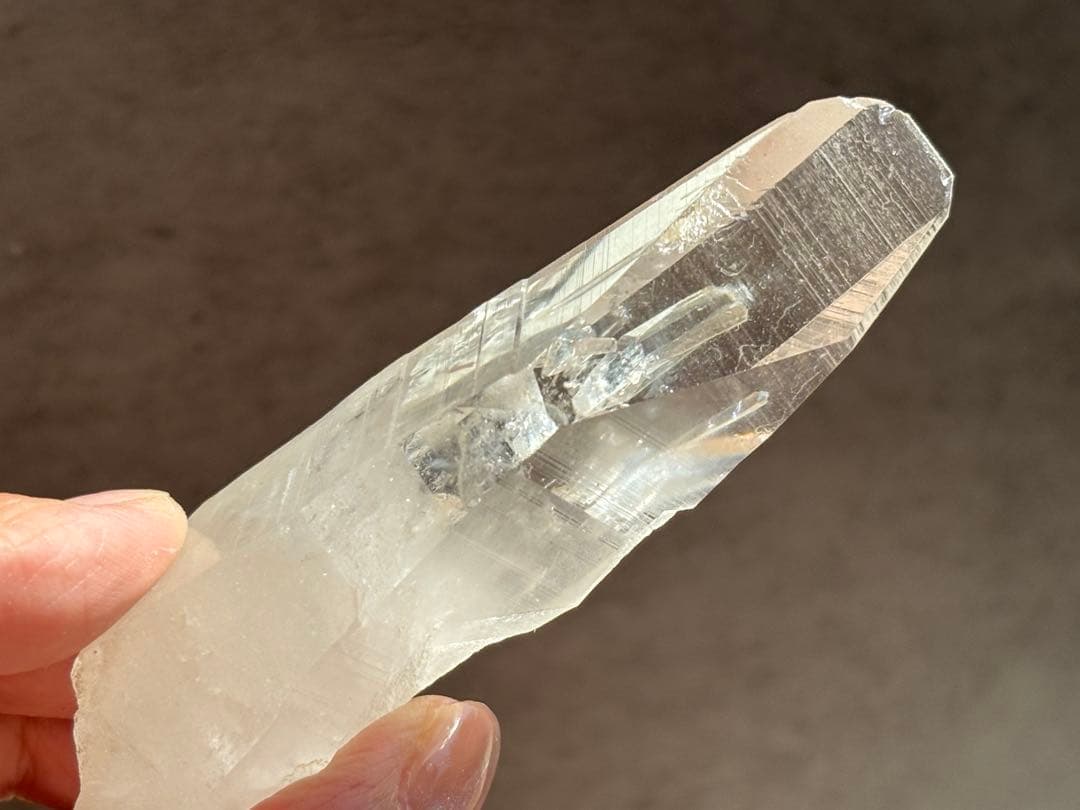 《希少！ピュアレイ レムリアンシード＊クォーツinクォーツ 》