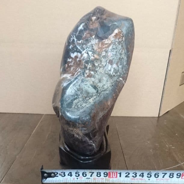 菊花石7.3キロ 庭石 鑑賞石 盆栽 置物 オブジェ 原石