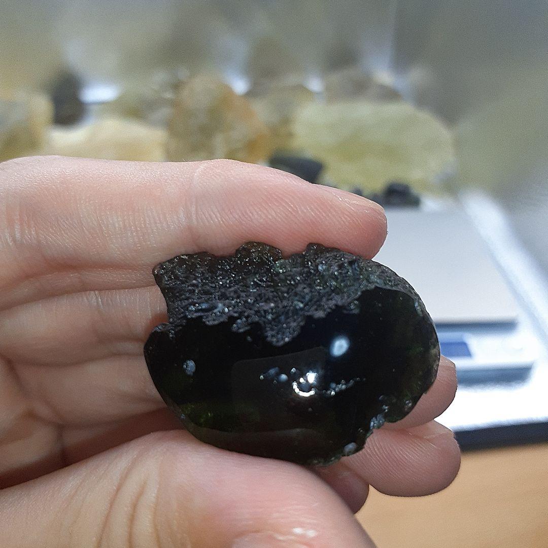 モルダバイト 片面磨き仕上げ オールドストック - メルカリ