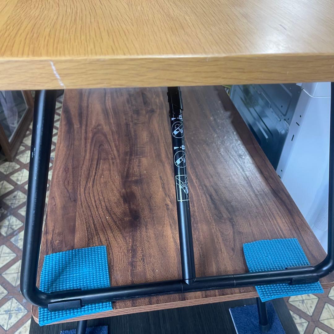 廃盤品　無印良品　ローテーブル　90㎝　オーク材