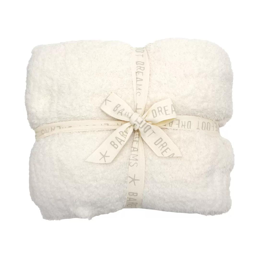 ベアフットドリームズ ブランケット 137×183cm クリーム