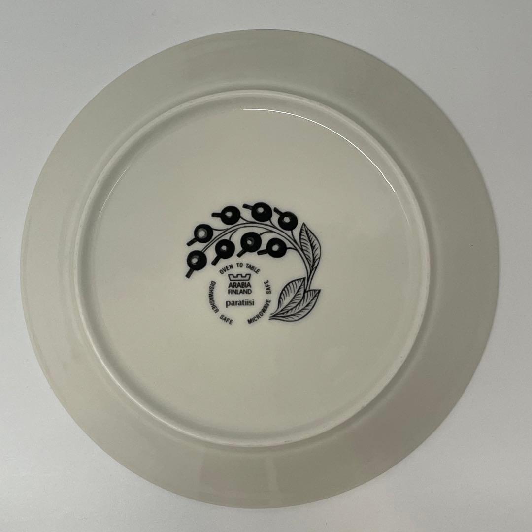 旧ロゴ　ARABIA アラビア　パラティッシ　ブラック 3種5点