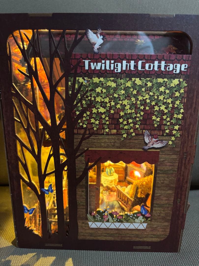 値下げ 黄昏のコテージ ブックヌック 完成品