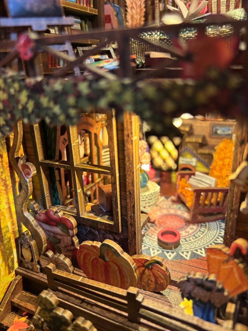 値下げ 黄昏のコテージ ブックヌック 完成品