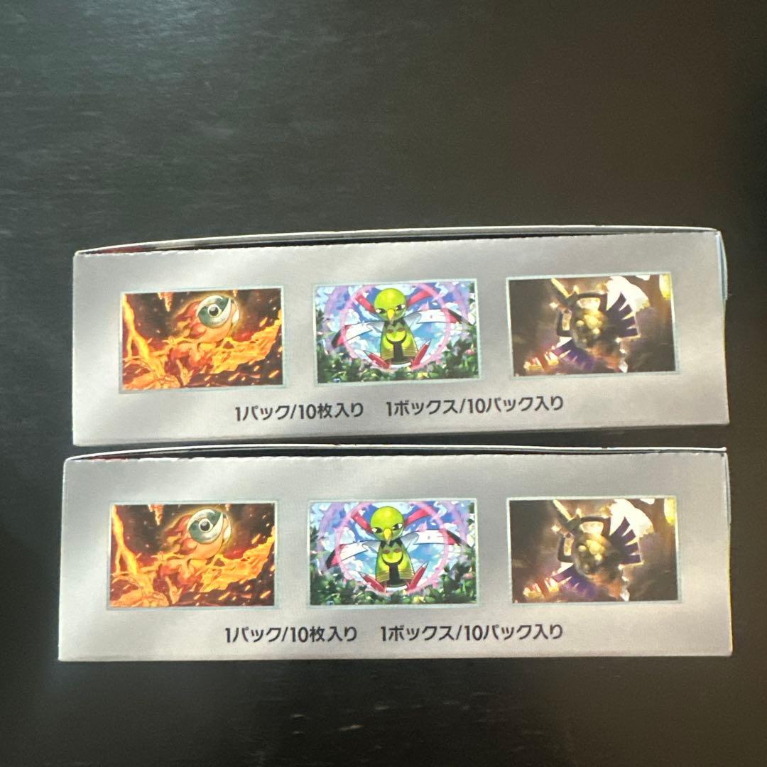 ポケモンカードゲーム テラスタルフェスEX 2ボックス シュリンク無し