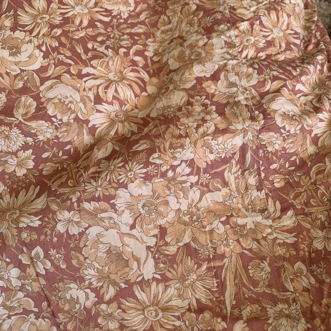 LIBERTY 花柄 シーツ 105cm x 210cm シングル　ふとんカバー