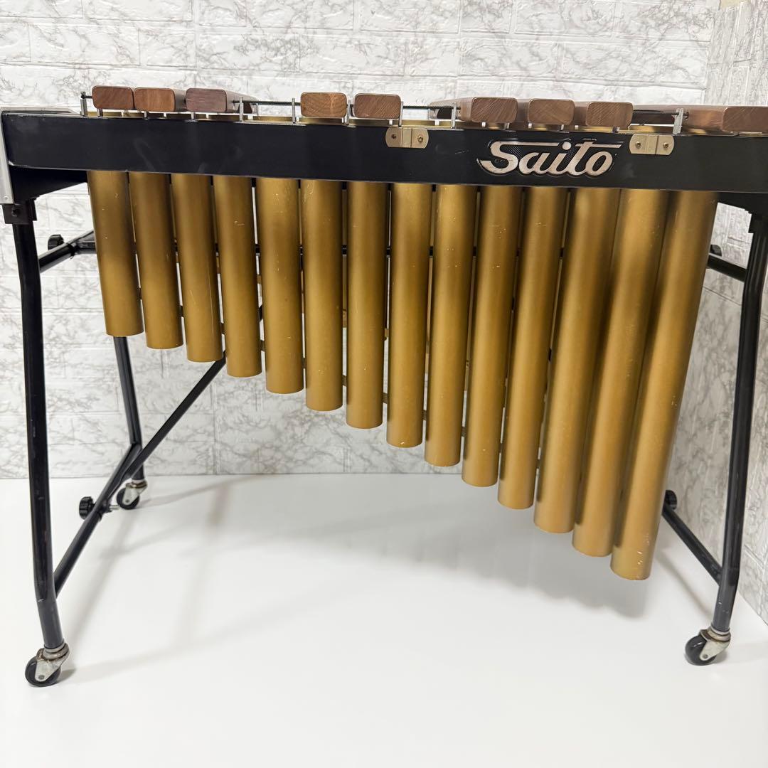 斉藤楽器製作所 マリンバ 立奏木琴 No.55 2オクターブ 25鍵 2個口発送