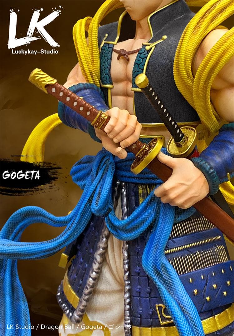 ドラゴンボール ゴジータブルー ガレージキット フィギュア 塗装済み