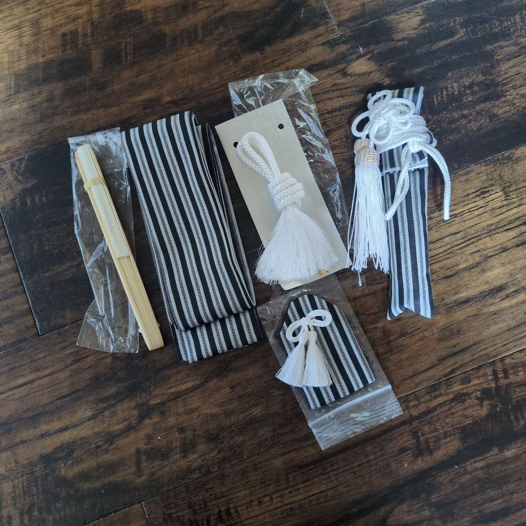 七五三男の子☆黒紋付羽織袴フルセット