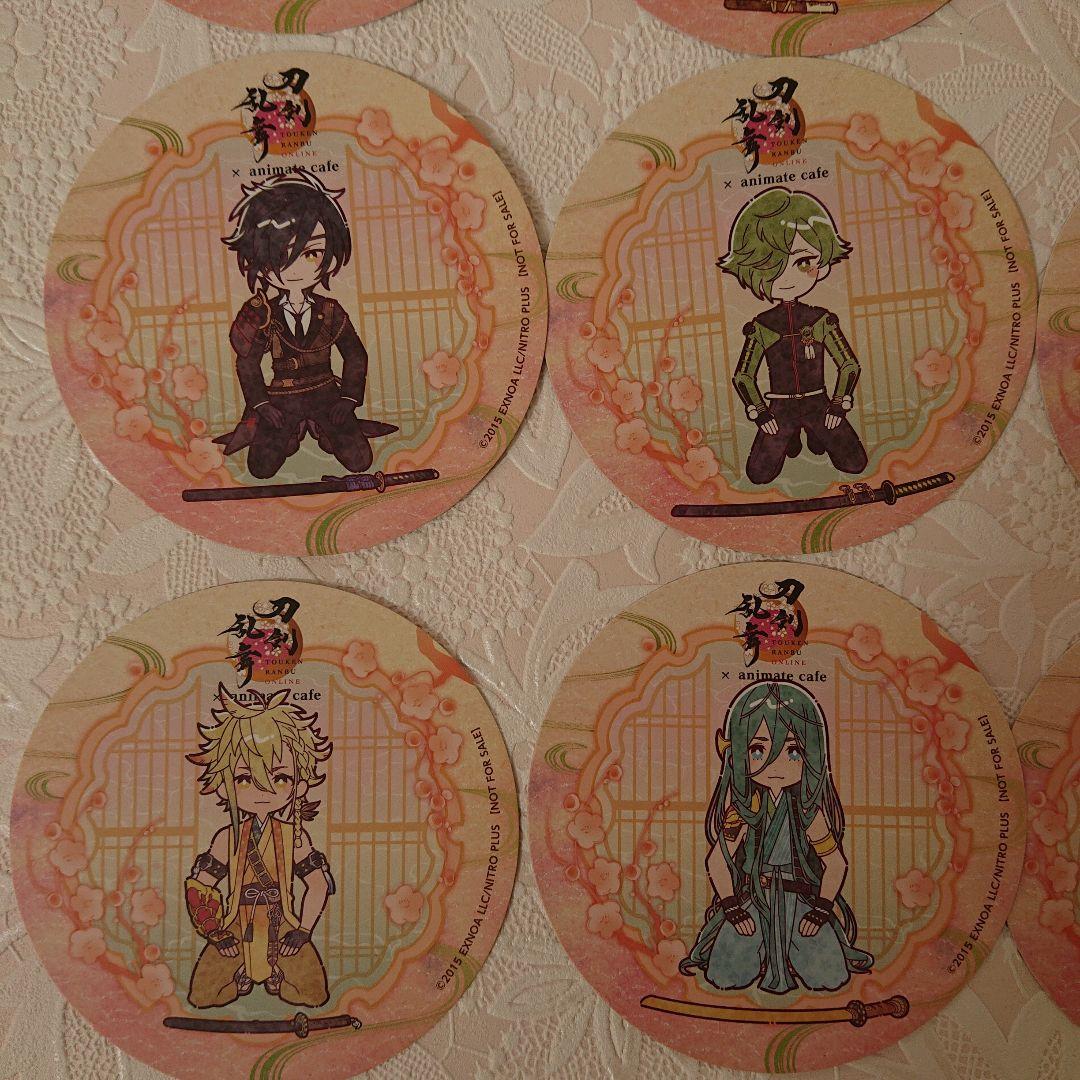 刀剣乱舞 アニメイトカフェ コースター14枚 - メルカリ