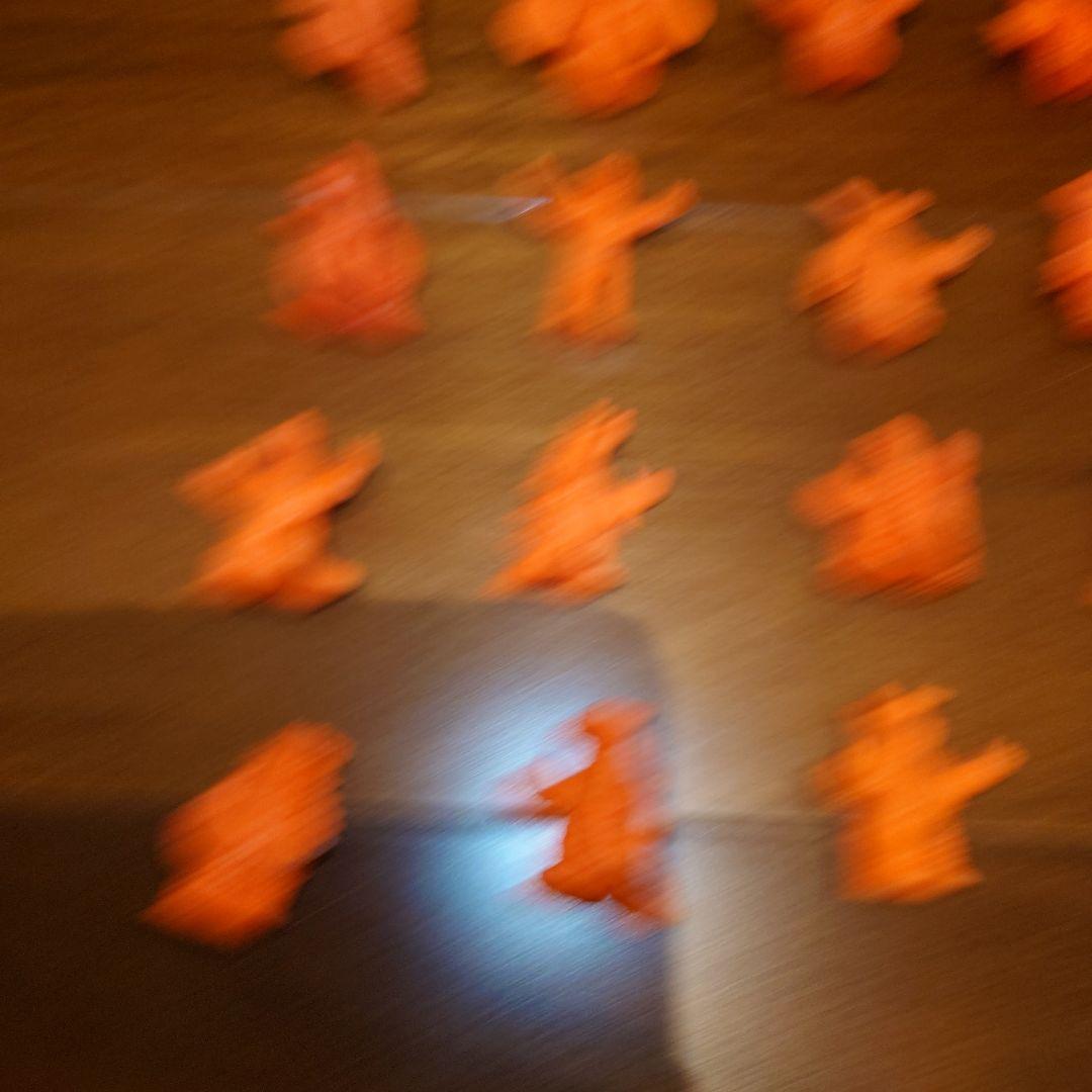 ウルトラ怪獣 ウルトラマン 消しゴム 橙色 まとめ売り 駄菓子屋 塩ビ